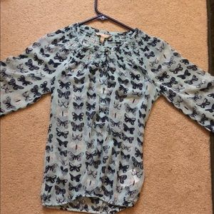 Banana Republic Butterfly Blouse